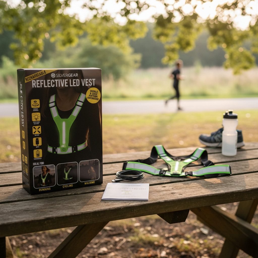 Riyashop Haushaltshobel Sicherheitsweste Laufwesten mit Reflektierende LEDs günstig online kaufen