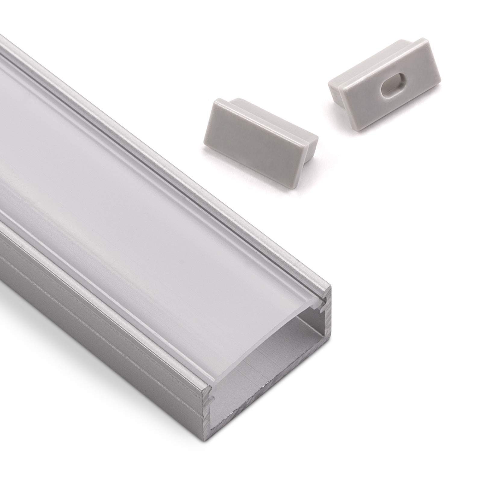 SO-TECH® LED-Stripe-Profil LED Aufbau-Profil PH1 für breite LED-Stripes bis günstig online kaufen