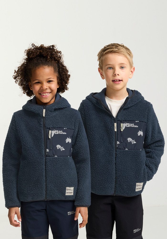 Jack Wolfskin Fleecejacke MOOMIN ICE CURL K