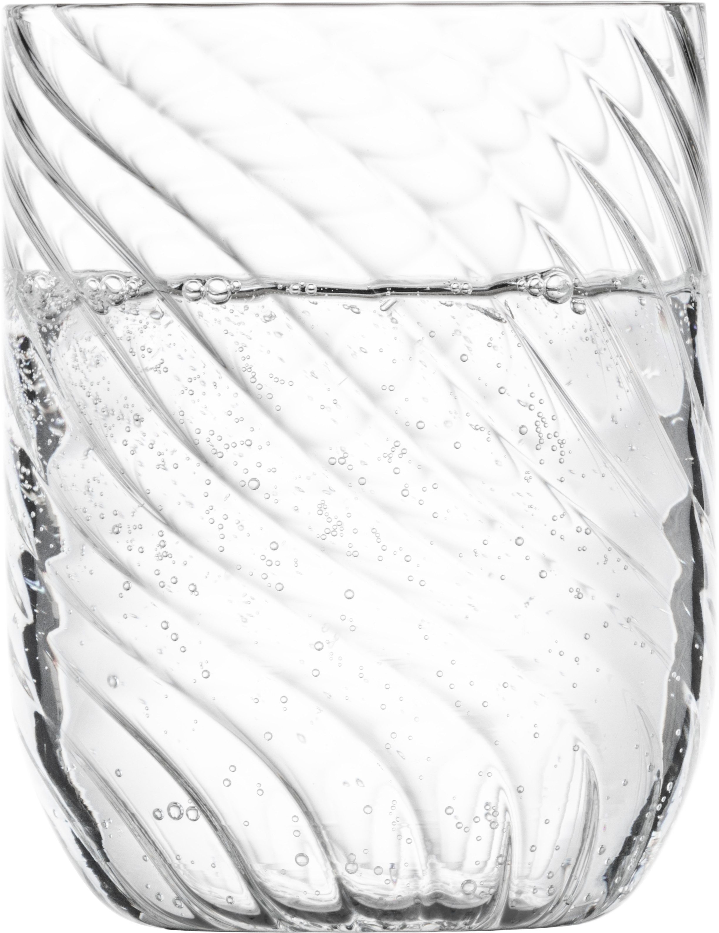 Eisch Germany Becher TWIST, 2-tlg., Borosilikatglas, Becher/Kaffeegläser mit feiner Struktur