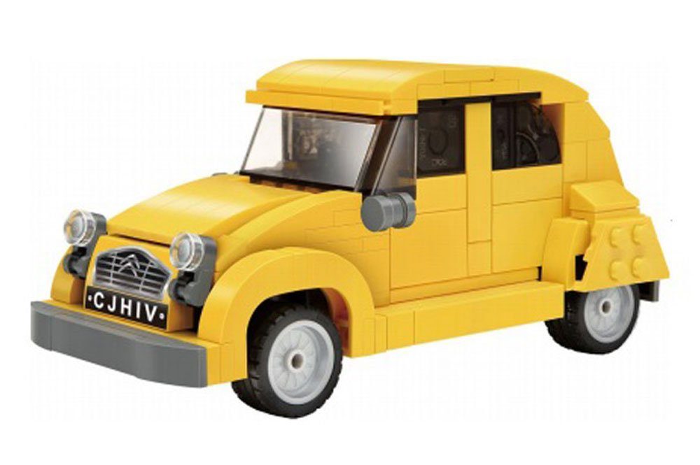CaDA CaDA Citroen 2CV 1/24 (298 Teile) (neue Version) Konstruktionsspielsteine