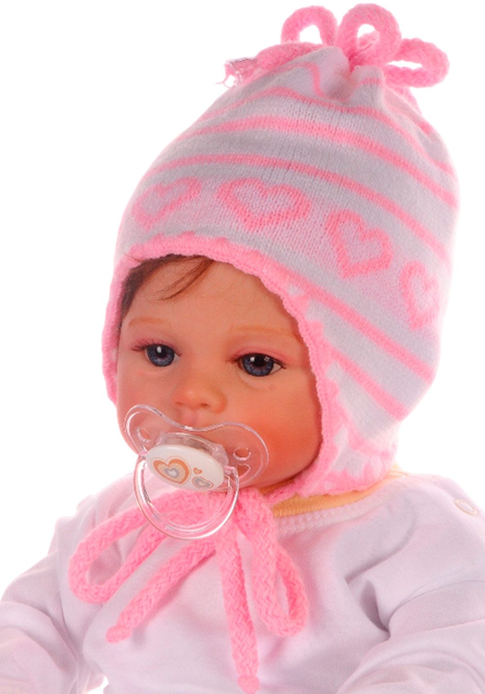 Erstlingsmütze Baby Mütze für Mädchen warmes Mützchen für Neugeborene