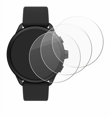 Savvies Panzerglas für Fossil Smartwatch Wellness (Gen 6) Hybrid, Displayschutzglas, 3 Stück, Schutzglas Echtglas 9H Härte klar Anti-Fingerprint