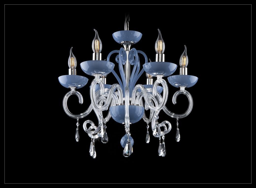 JVmoebel Люстры Bohemia Deckenlampe Deckenleuchte Designer Lampe Luxus Warmweiß LED, Warmweiß, Made in Europa