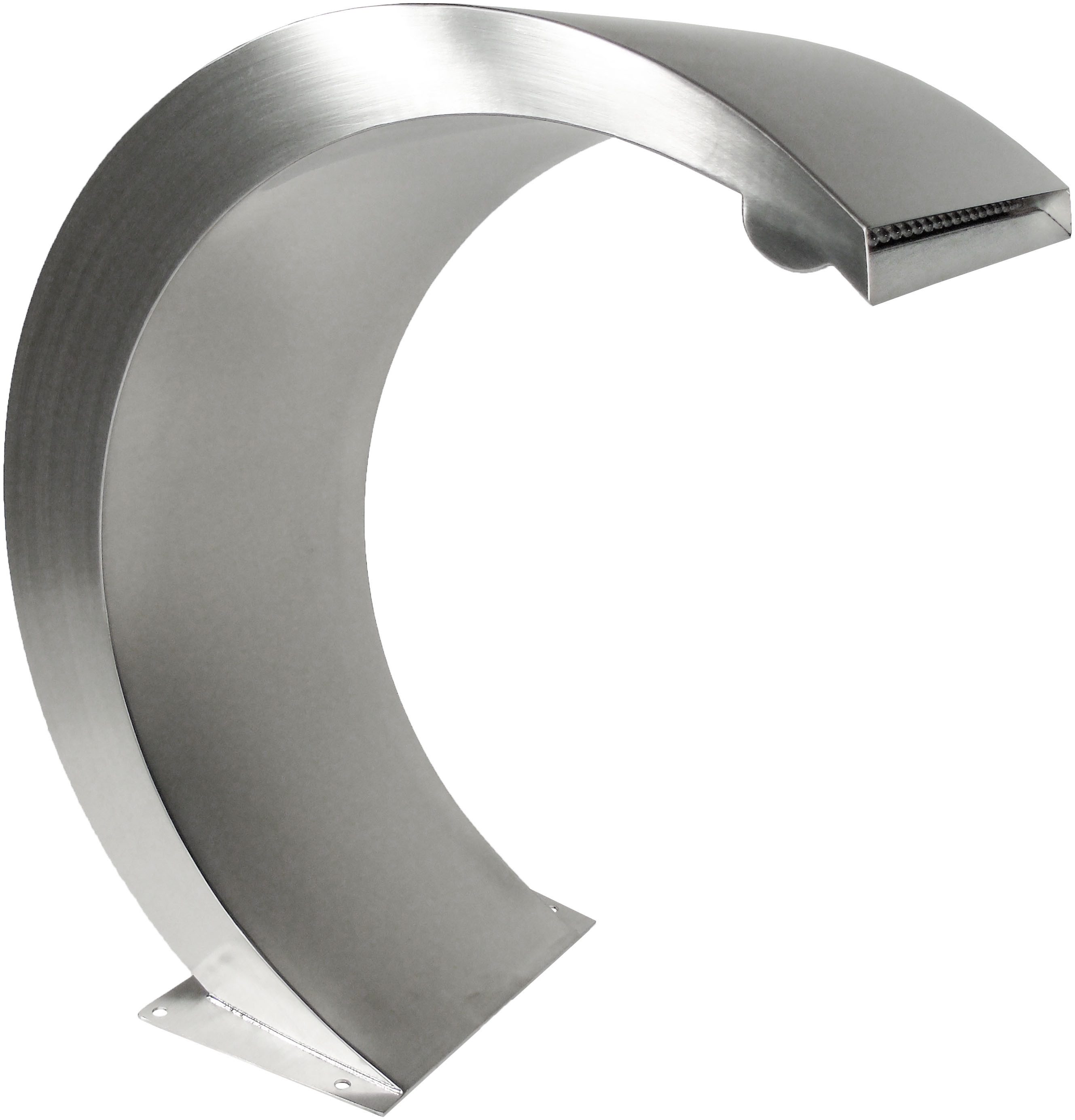 Ubbink Wasserfall Mamba LED, 30 cm Breite, Edelstahl