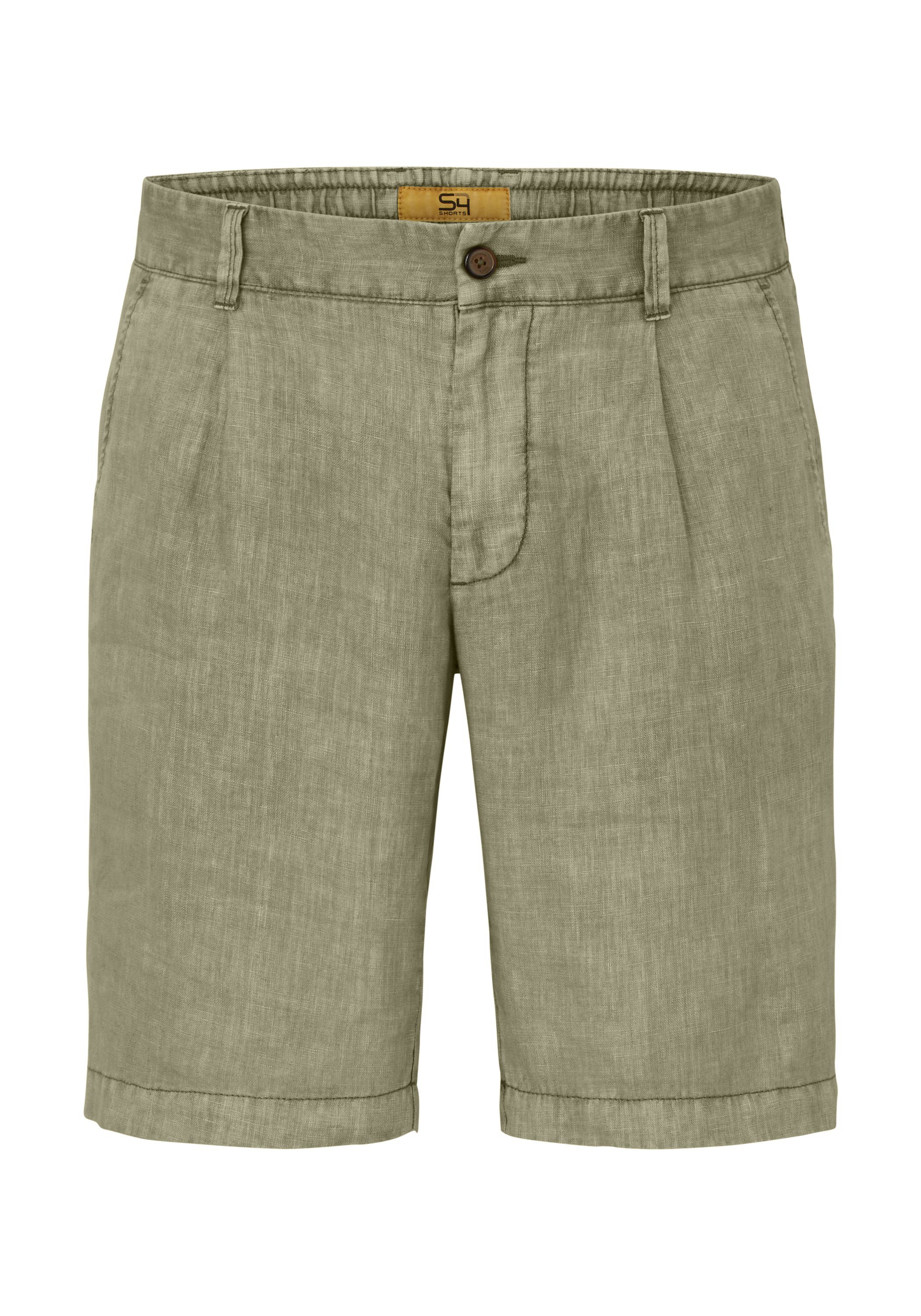 MAUI S4 Jackets leaf Bermudas Leinen Leichte Shorts aus 2 tea Fit Modern