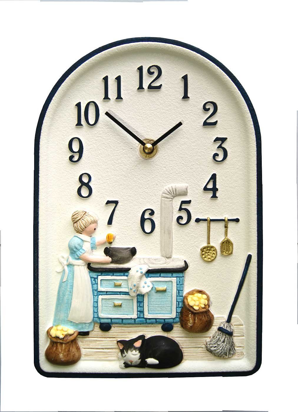 Terrastudio Wanduhr Küchenuhr Oma und Ofen günstig online kaufen