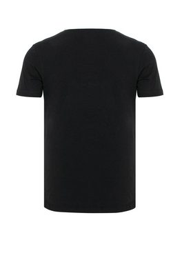 Cipo & Baxx T-Shirt mit Schnitten und Ösen