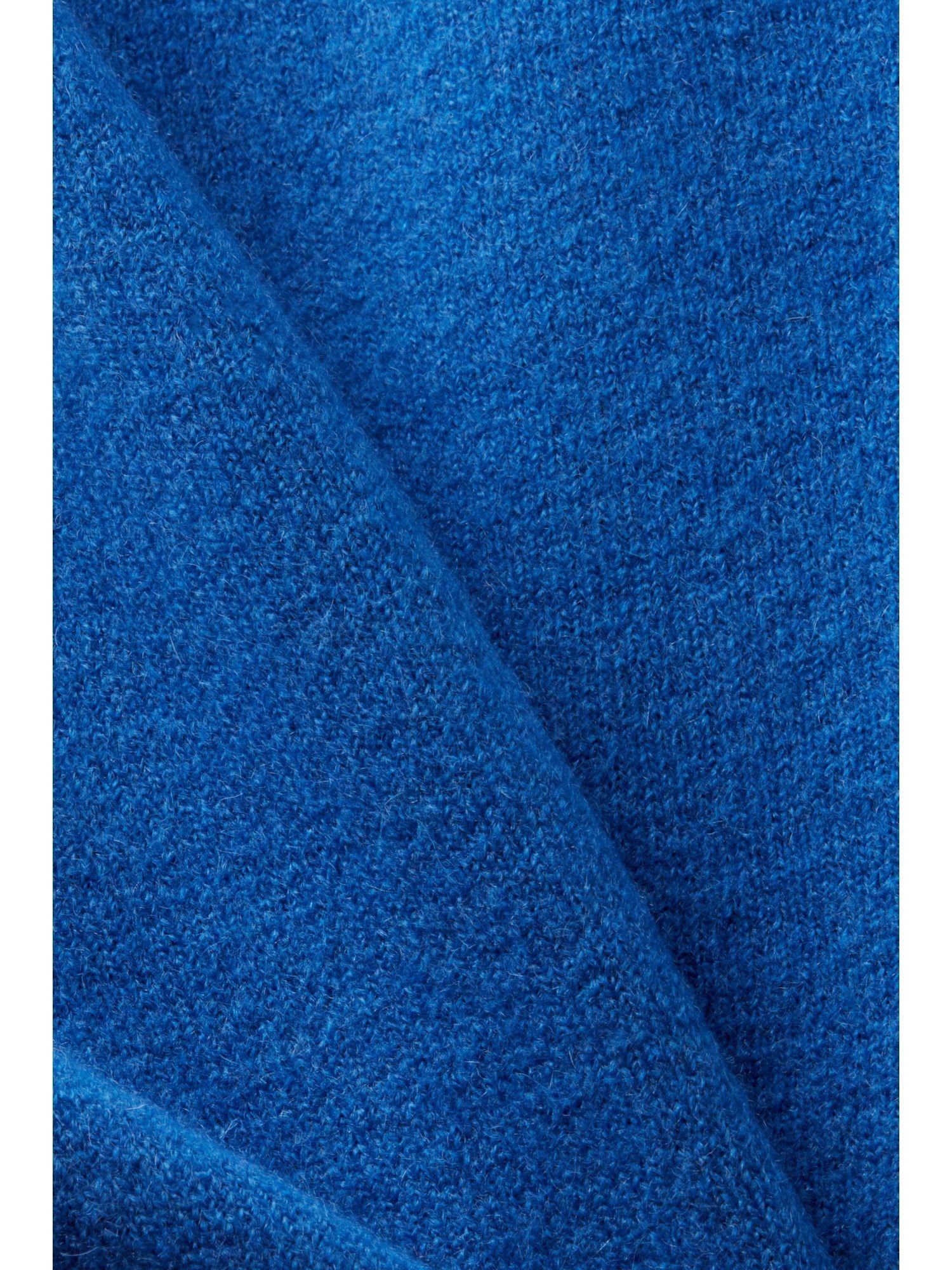 Esprit BRIGHT Geknöpfter BLUE (1-tlg) Strickjacke Cardigan