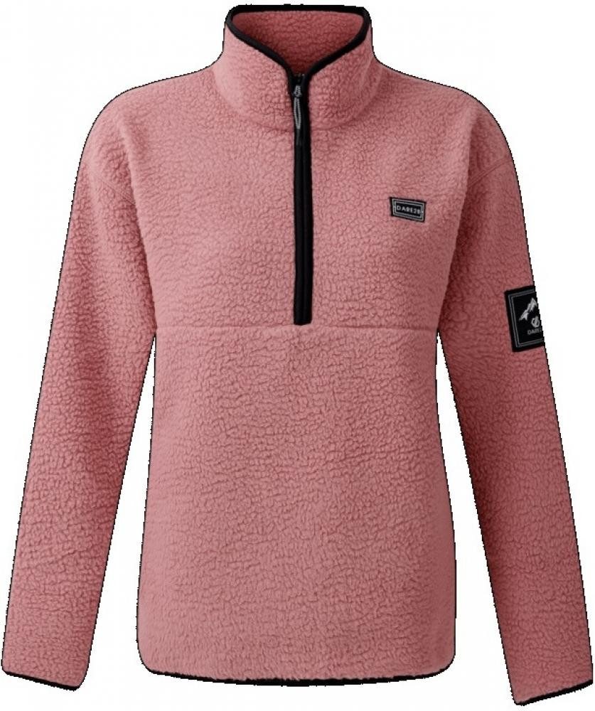 Dare2b Fleecepullover Damen Borg Fleece Jacke Halfzip - SlideOutFleece
