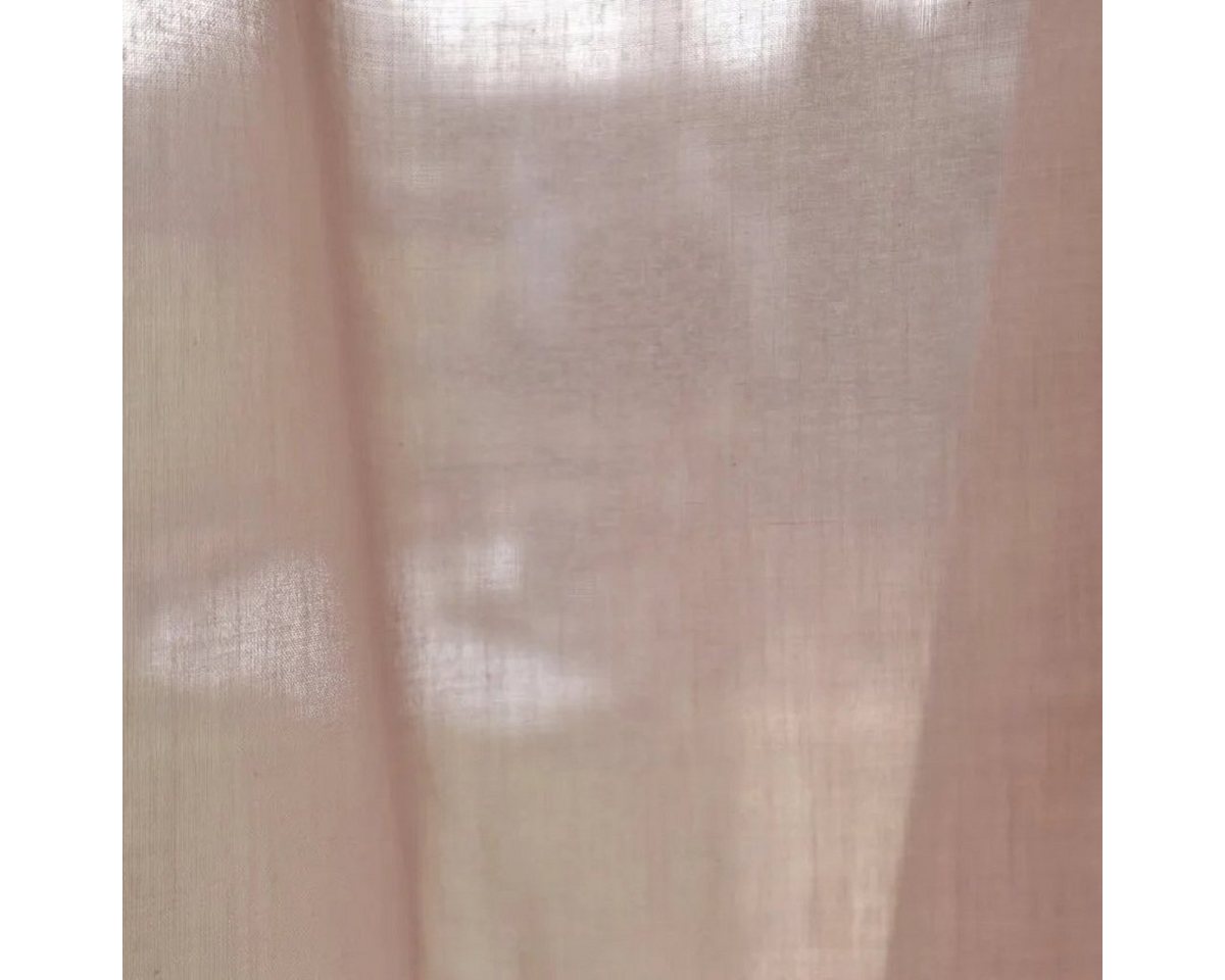 Thumbnail - Stofferia Stoff Gardinenstoff Voile Halbtransparent Lucent Nute, Breite 280 cm, Meterware