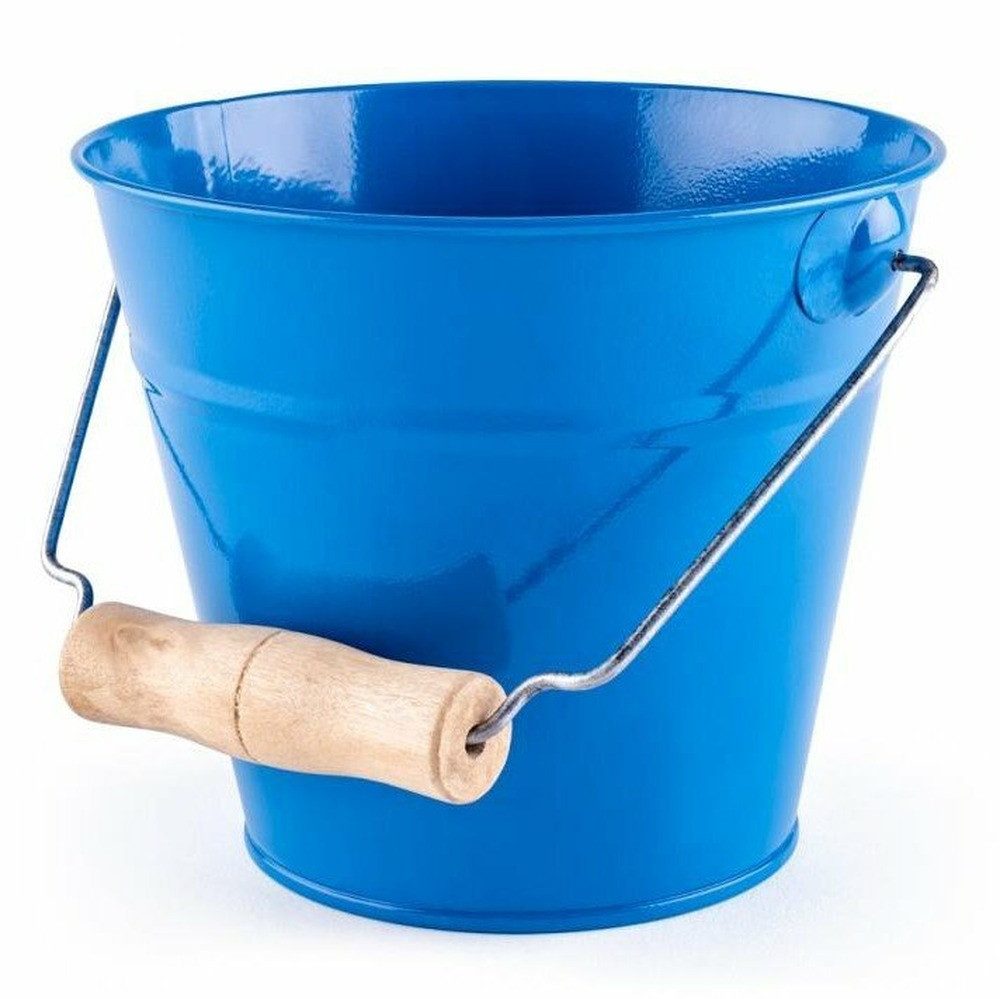 OLYMPTOY Putzeimer Garteneimer - blau, Metall