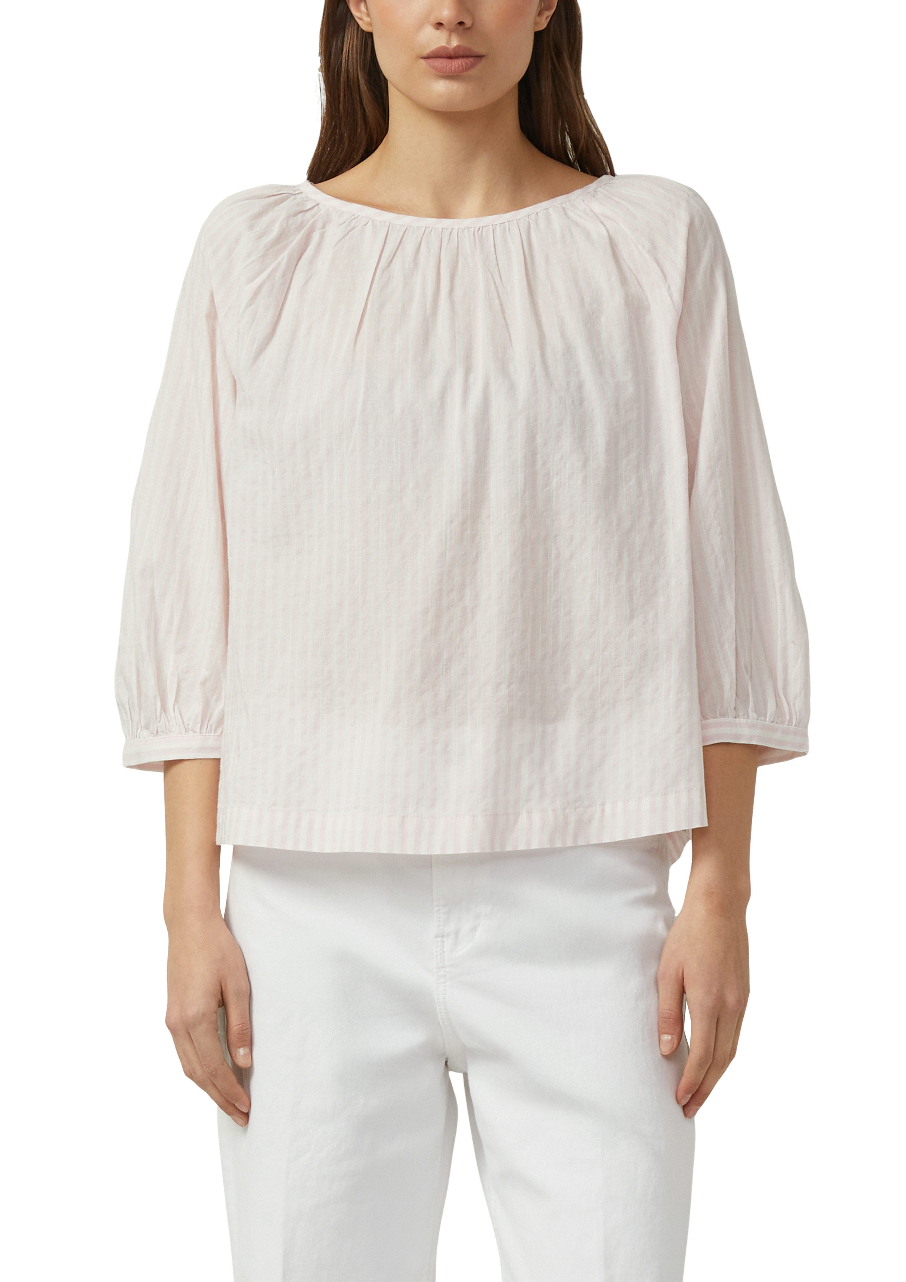 s.Oliver Klassische Bluse mit Streifen Muster günstig online kaufen