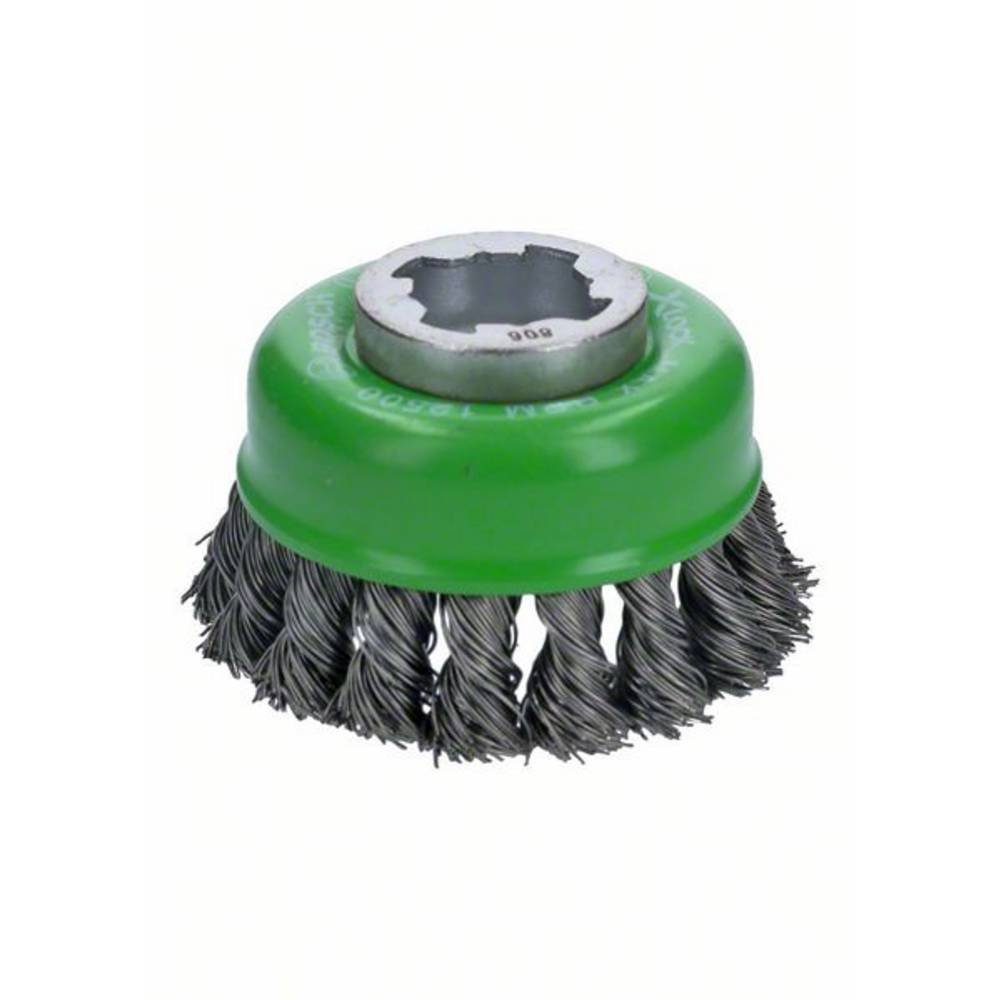 BOSCH Schleifaufsatz Topfbürste X-LOCK Heavy for Inox, 75 mm, 0.5 mm