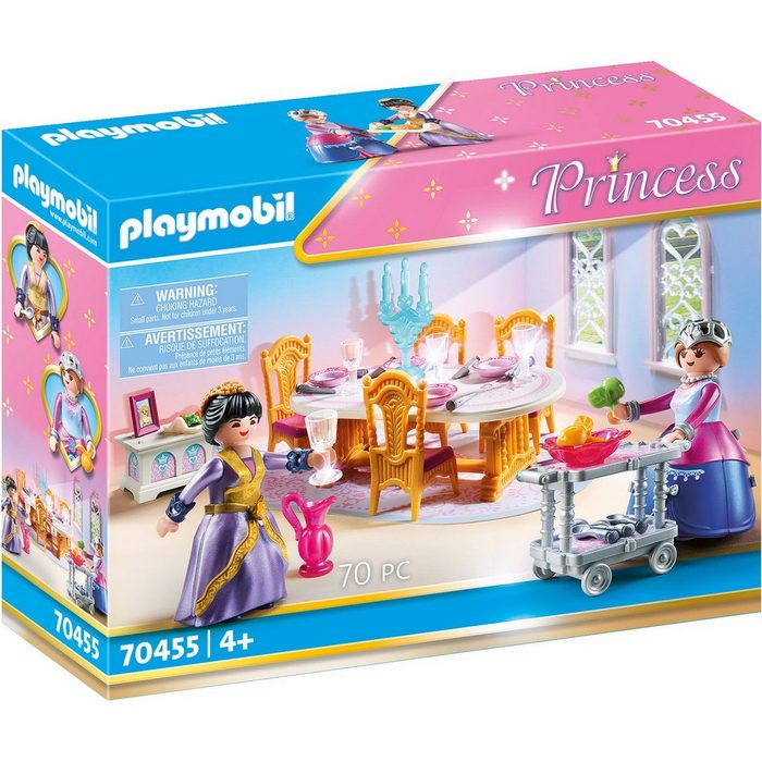 Playmobil® Konstruktions-Spielset Speisesaal (70455) Princess (70 St) Made in Germany
