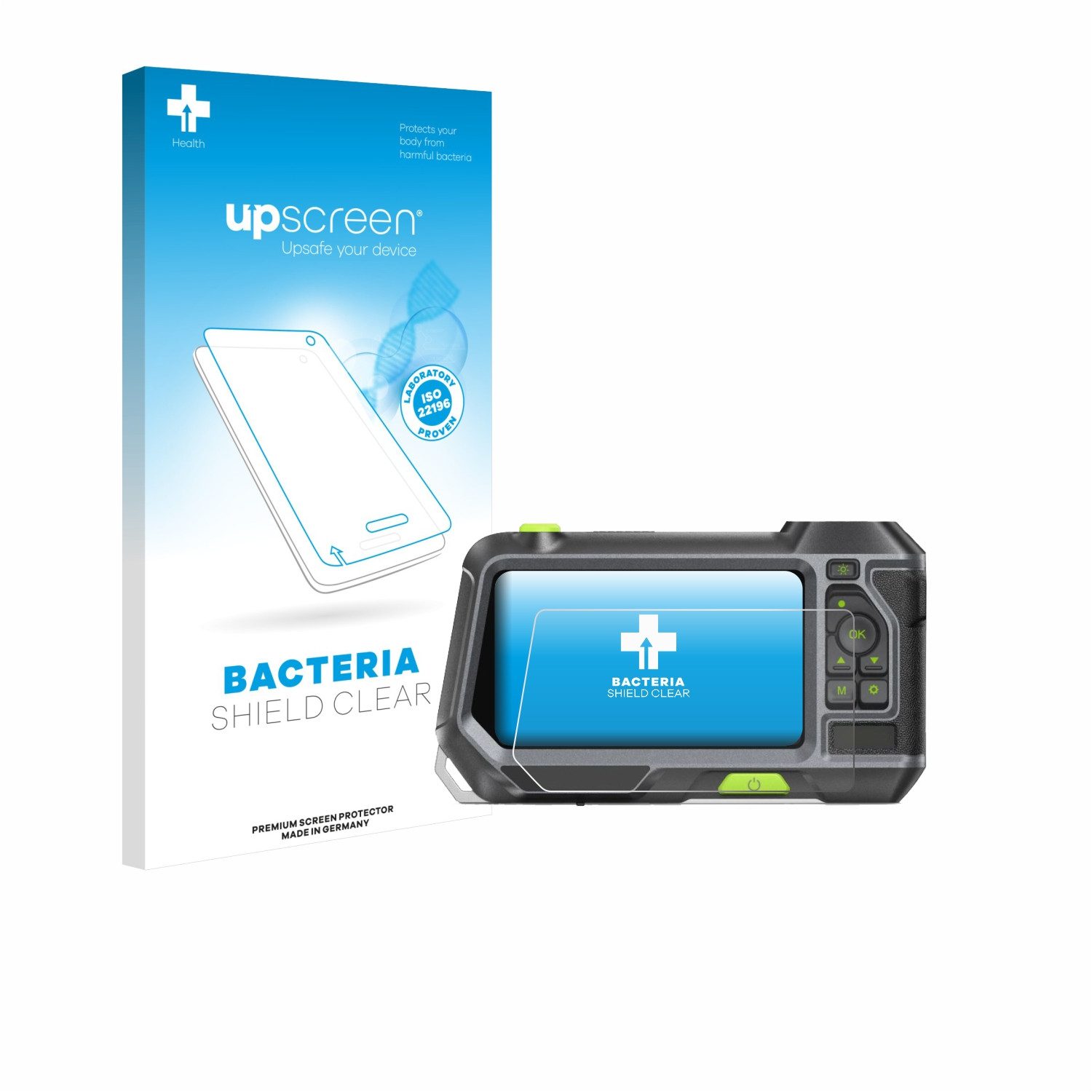 upscreen Displayschutzfolie Schutzfolie für Teslong NTS500, Displayschutz Schutz Folie Klar antibakteriell
