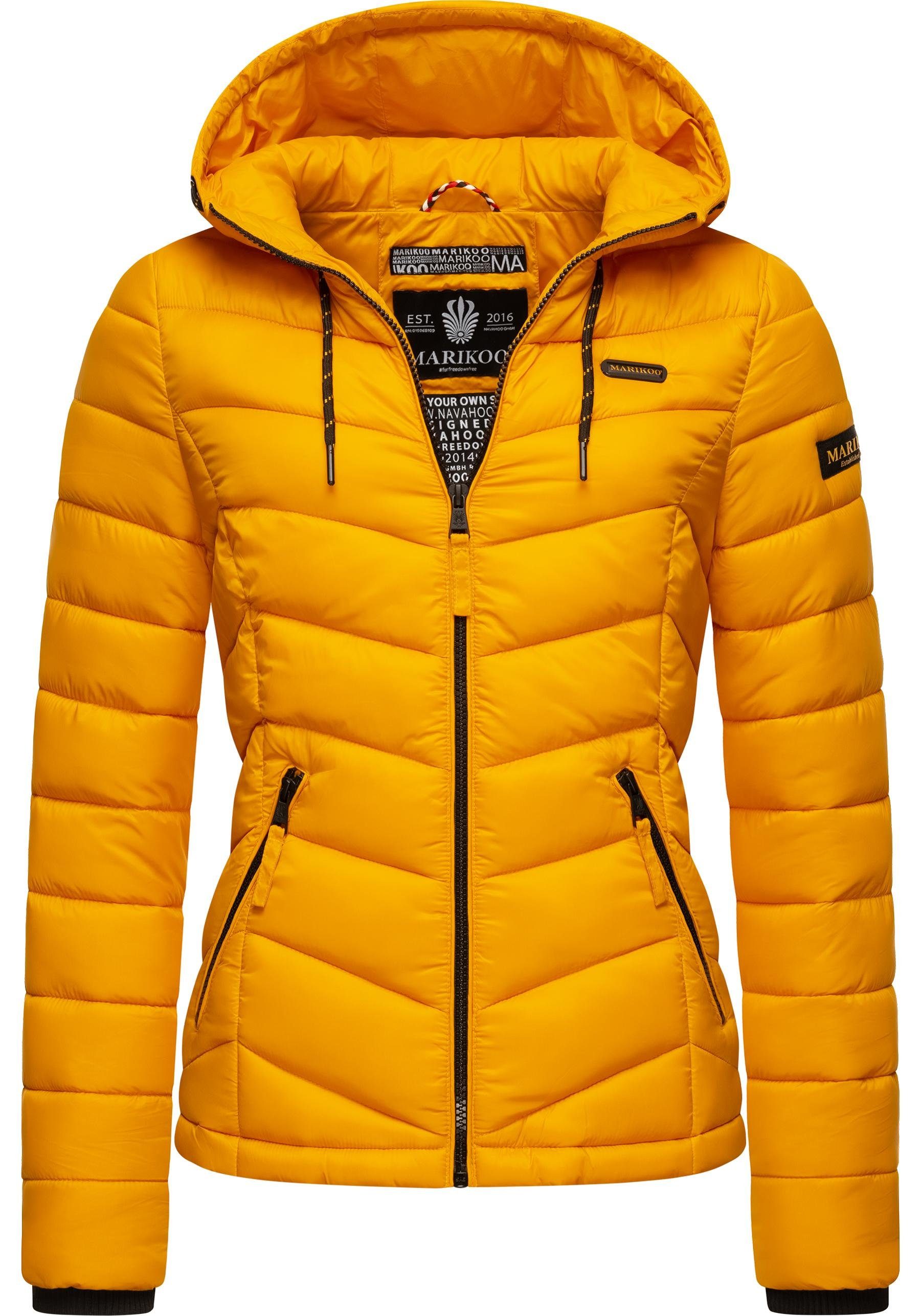 Marikoo Steppjacke "Kuala", mit Kapuze, ultraleichte Übergangsjacke mit Kap günstig online kaufen