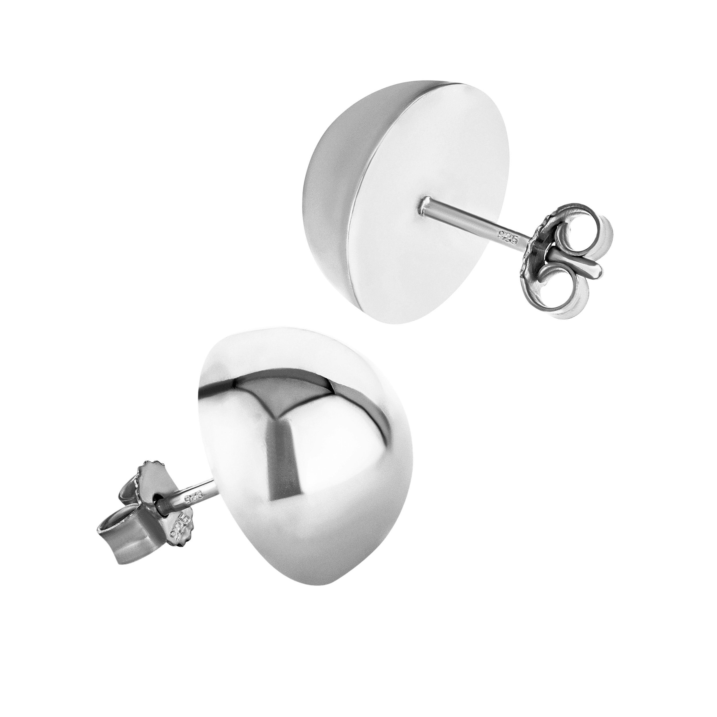 NKlaus Paar Ohrstecker Paar 12mm Ohrstecker günstig online kaufen