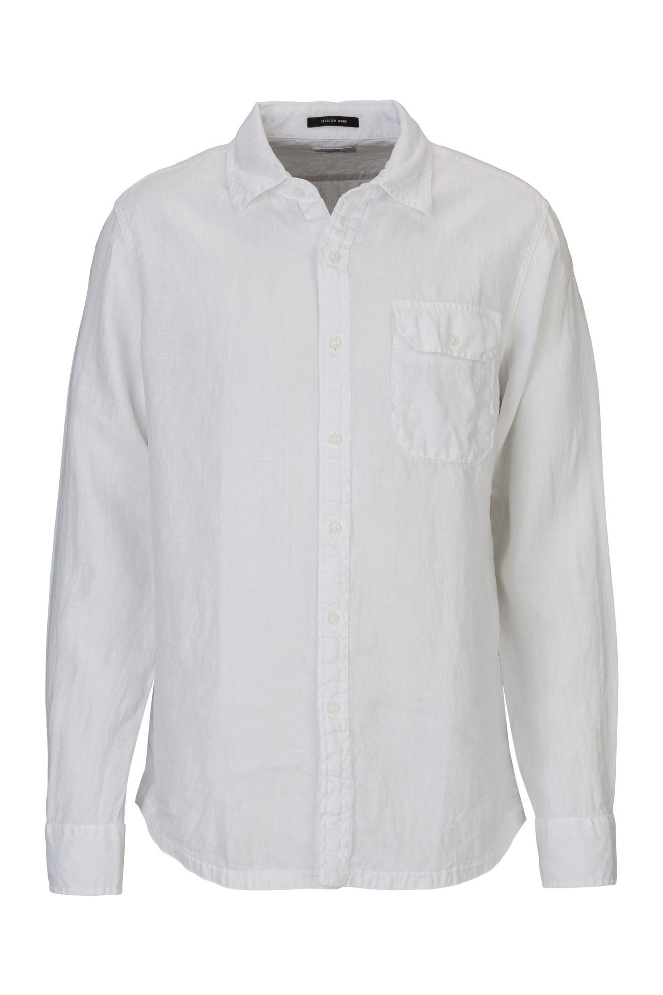 Replay Leinenhemd GARMENT DYED LINEN