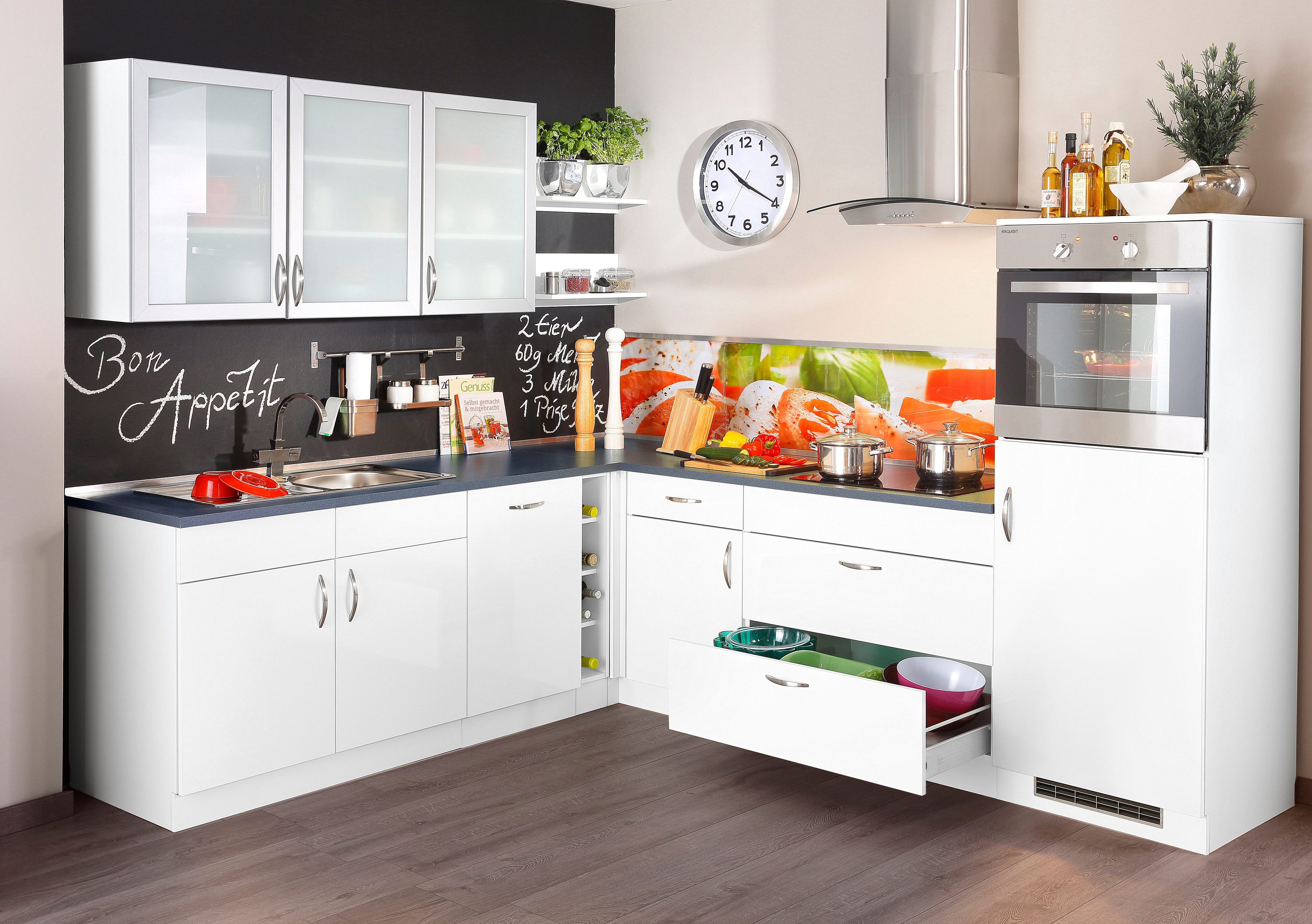 wiho Küchen Arbeitsplatte "Flexi 28", von drei Seiten ummantelt, 28 mm stark