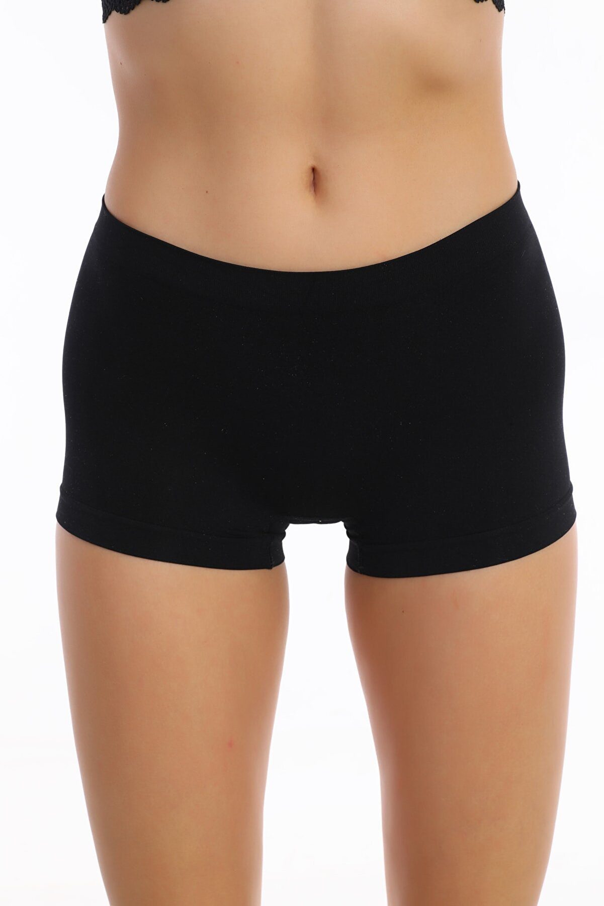 (2er-Pack) Boxershorts Creation kurze Damen Shorts Schwarz Leggings Selef Unterhose Shorts Radlerhose Hose