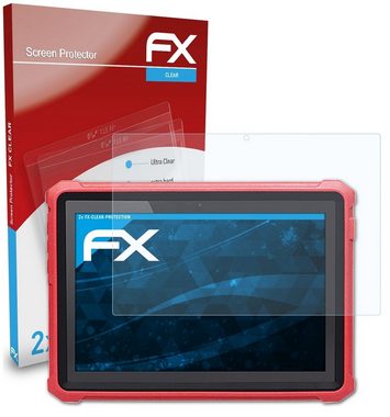 atFoliX Schutzfolie Displayschutz für Launch X-431 Euro Pro HD+, (2 Folien), Ultraklar und hartbeschichtet