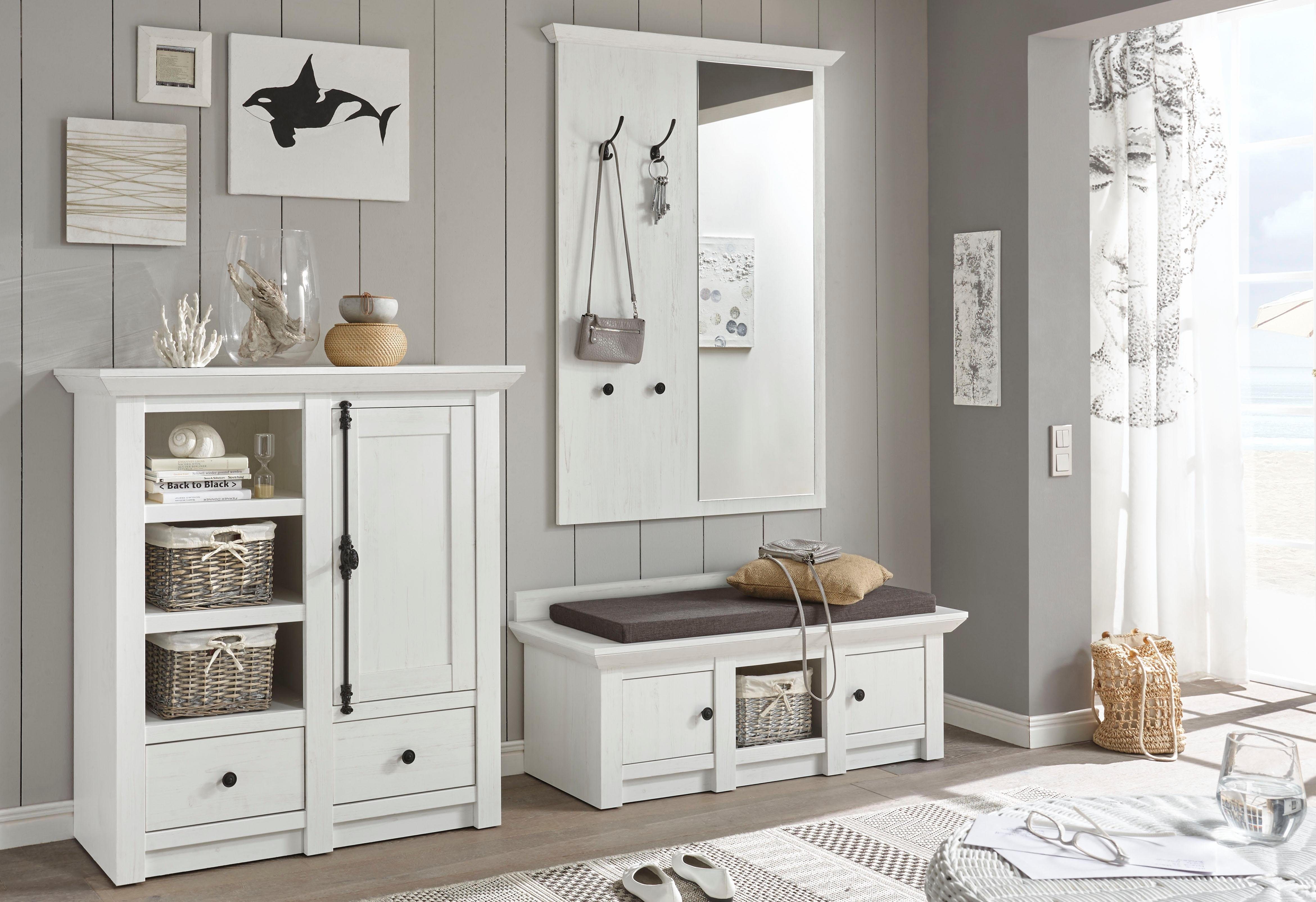 Home affaire Garderoben-Set California, Komplettset im Landhausstil, modern günstig online kaufen