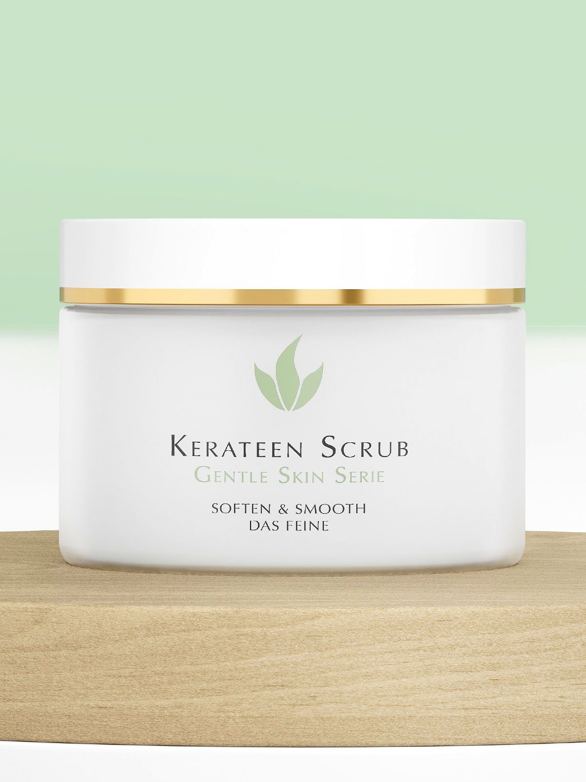 Aloe Vera Cosmetic Tratz Gesichtspeeling Kerateen Scrub - Peeling, 1-tlg., natürliches Peeling mit Jojobawachsperlen, fördert die Durchblutung