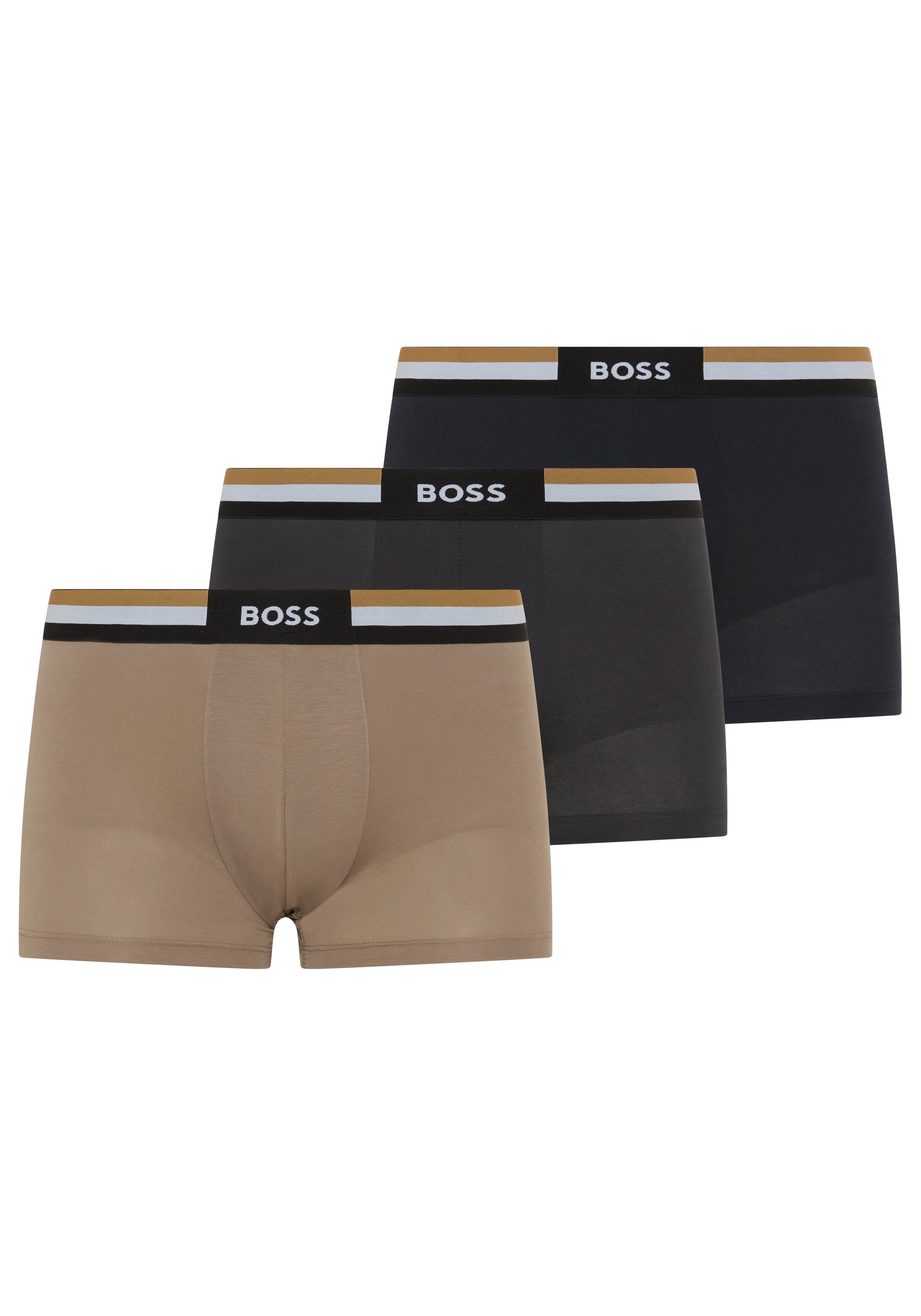 BOSS Trunk Trunk 3P Motion (Packung, 3-St., 3er-Pack) mit elastischem Bund