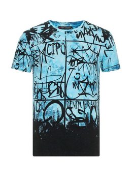 Cipo & Baxx T-Shirt mit lässigem Allover-Print