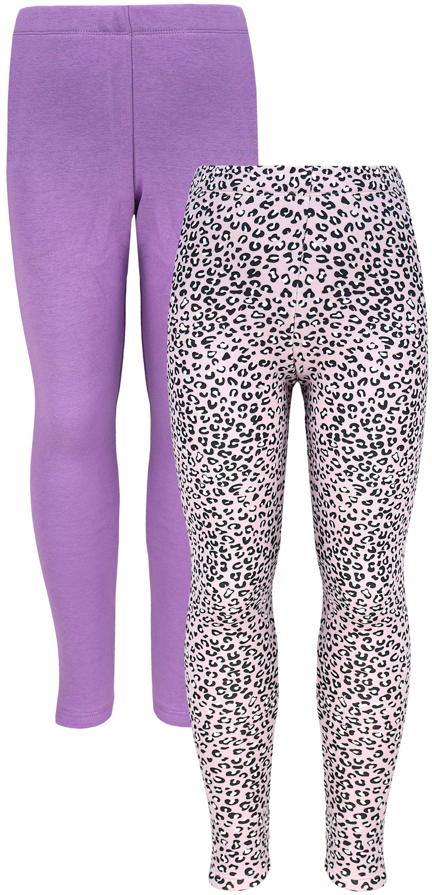 2er Pack Leopard / Lila