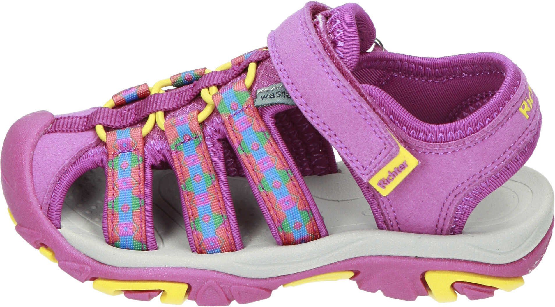 Richter Sandaletten Outdoorsandale aus Textil pink
