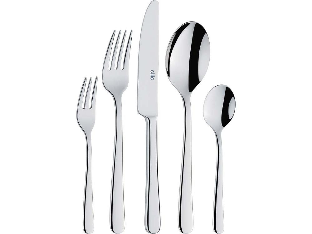 Cilio Besteck-Set cilio Besteck 'ROMA' 30-teilig, Edelstahl