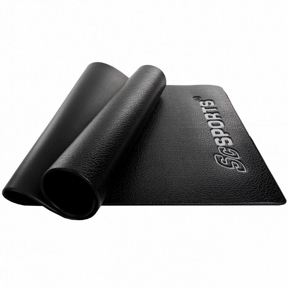 ScSPORTS® Bodenschutzmatte Bodenmatte Bodenschutzmatte Unterlegmatte für  Fitnessgeräte