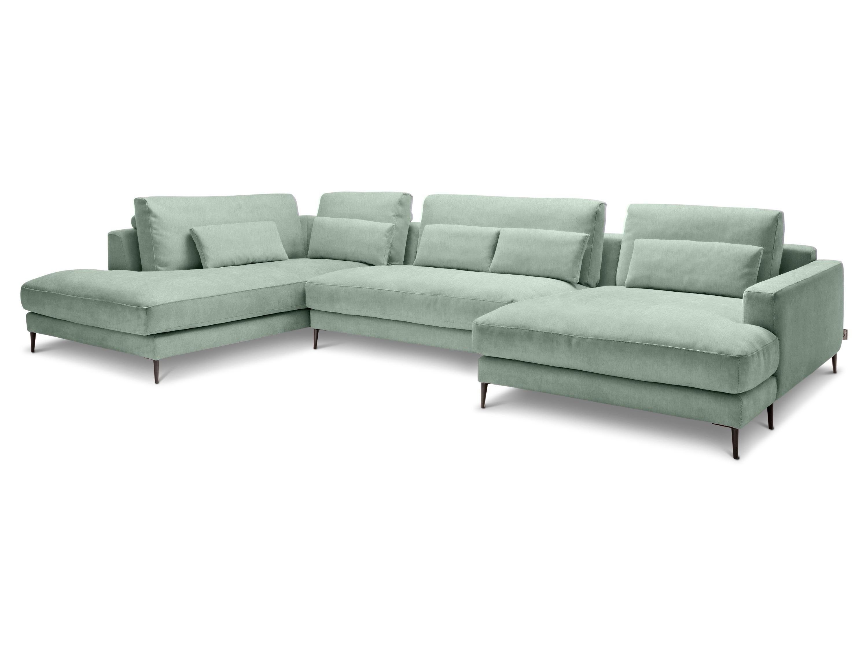 SANSIBAR Living Polsterecke Polsterecke, Polsterecke SANSIBAR RÖMÖ (U-F 223x170 cm) U-F 223x170 cm MINT Ecksofa