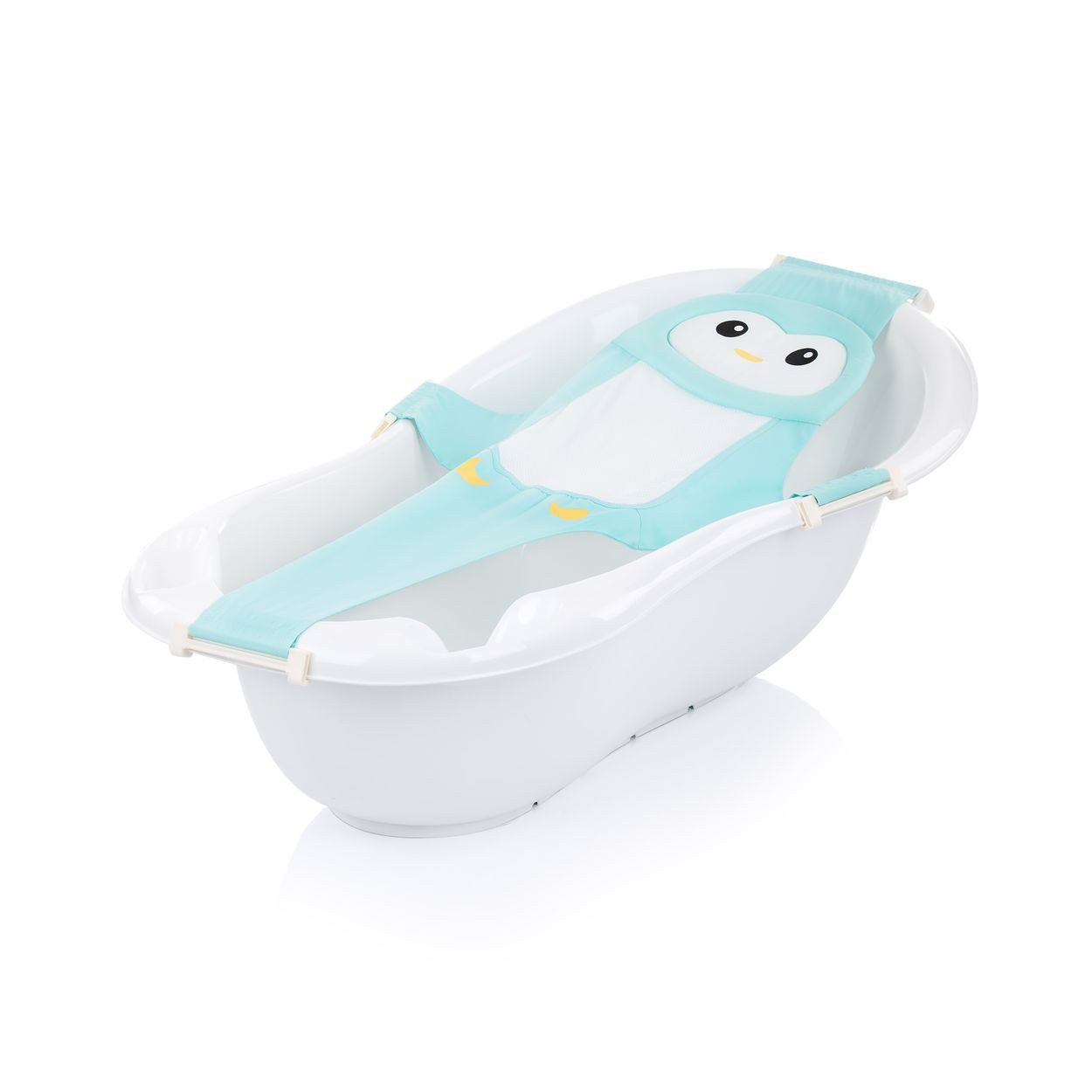 Chipolino Wanneneinlage Babywannen Netz Tiere, B: 68 cm, L: 100 cm, 1-tlg., Badewanneneinsatz, Kunststoffbügel, ab Geburt