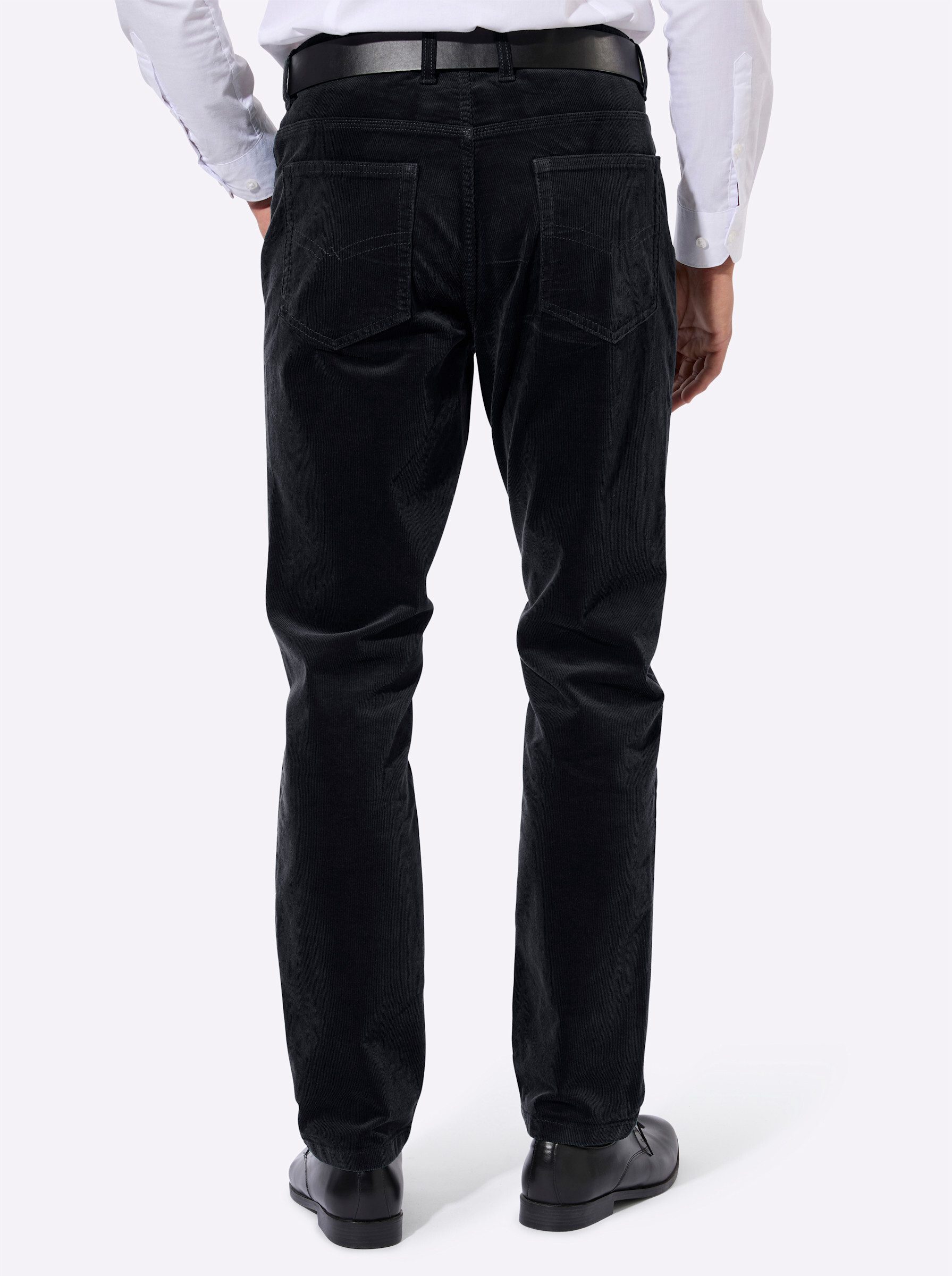 Sieh an! Chinohose Cord-Hose normal