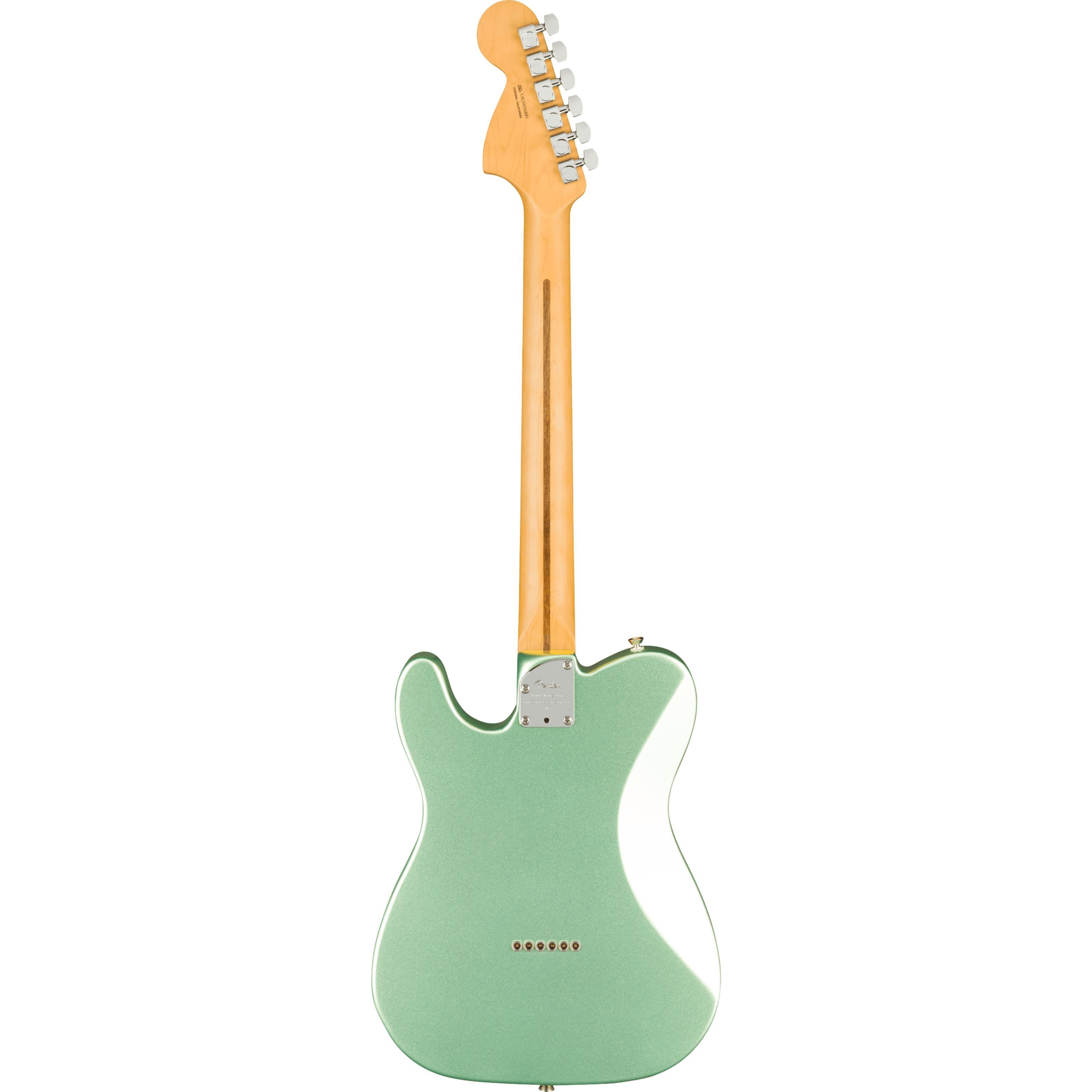 Fender E-Gitarre, E-Gitarren, T-Modelle, American Professional II Telecaster Deluxe MN Mystic Surf Green -