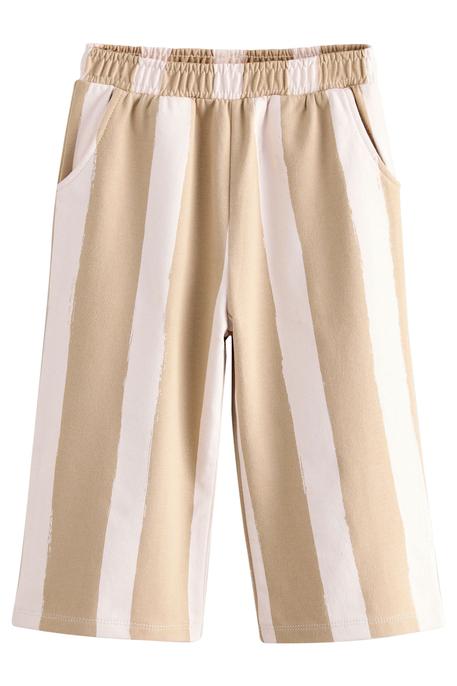 Next Palazzohose Strukturierte Hose mit weitem günstig online kaufen