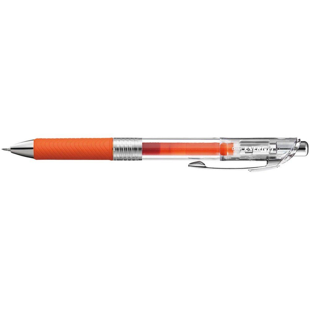 Kugelschreiber orange/trans BL77 Pentel EnerGel Pure Gelschreiber PENTEL