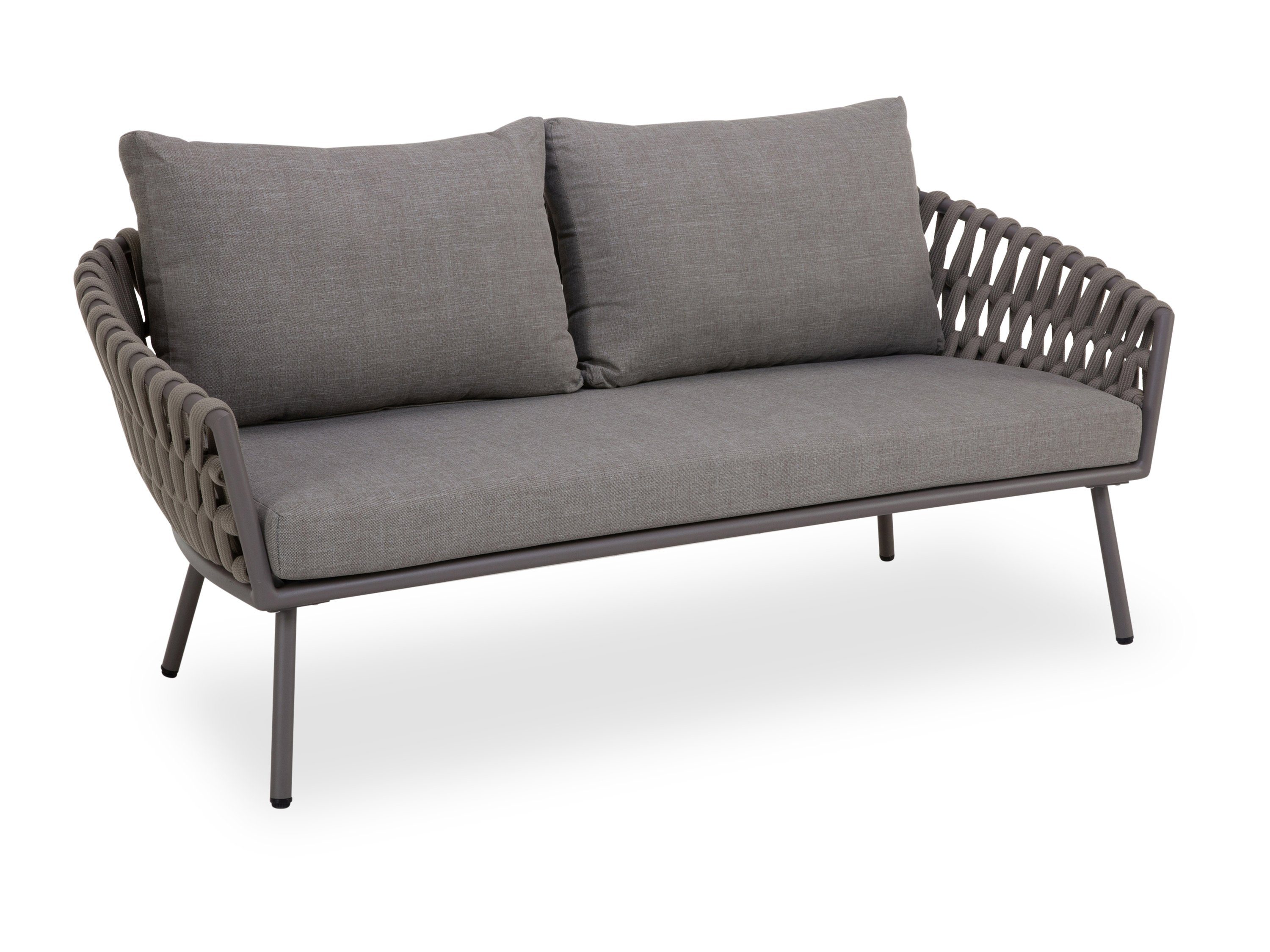 SANSIBAR LIVING Gartenlounge-Set Lounge-Set SANSIBAR CUXHAVEN BHT 162x57x85 cm Gartenset Loungemöbel