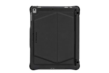 Tucano Tablet-Hülle Solid, robuste Foliohülle mit Standfunktion für iPad 10,2 Zoll (2019/2020/2021, 7. / 8. / 9. Gen), iPad Pro, -Air 10.5 Zoll, schwarz