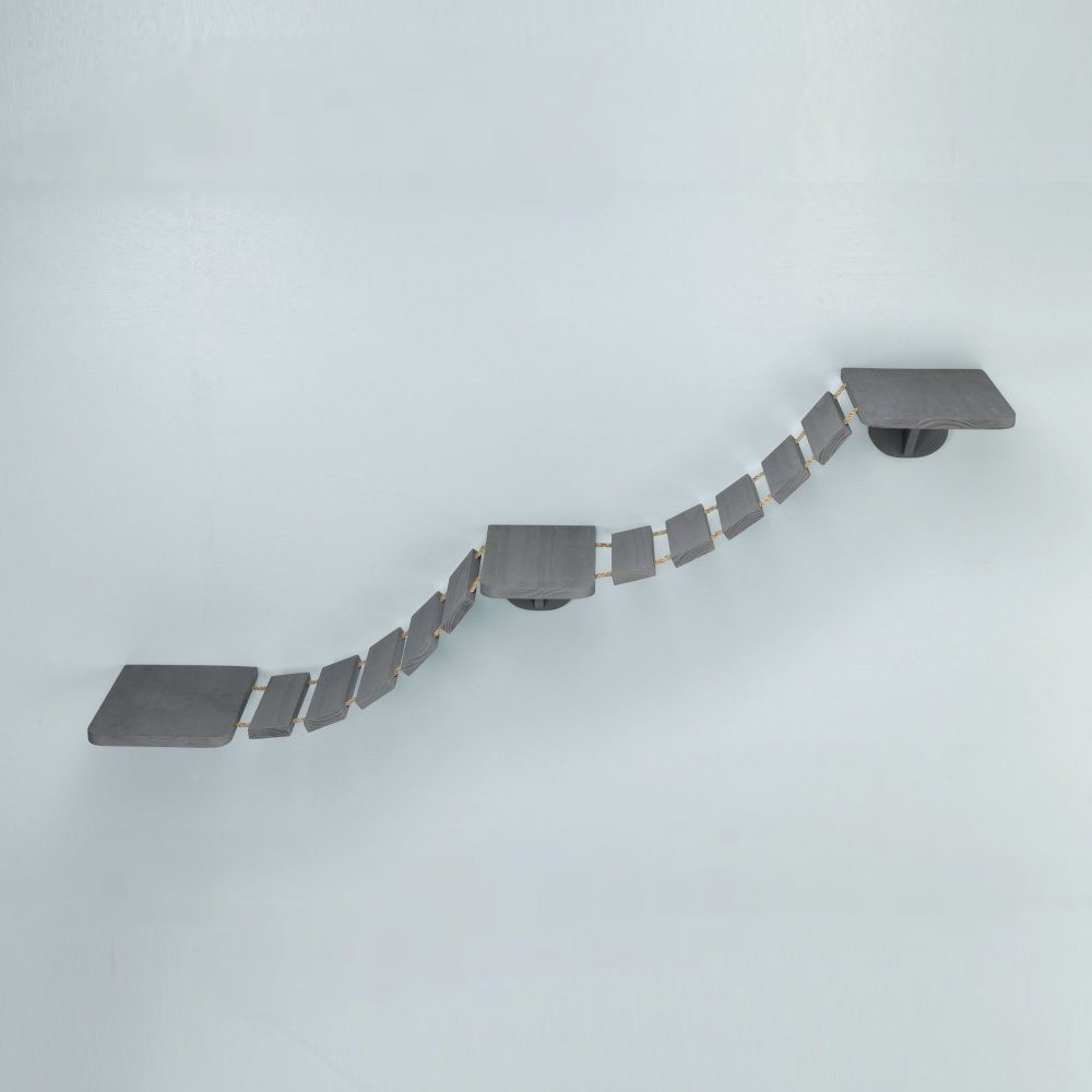 TRIXIE Katzen-Kletterwand Kletterleiter zur Wandmontage