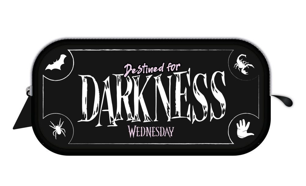 Blue Sky Designs Federmäppchen Wednesday Federmäppchen Darkness günstig online kaufen