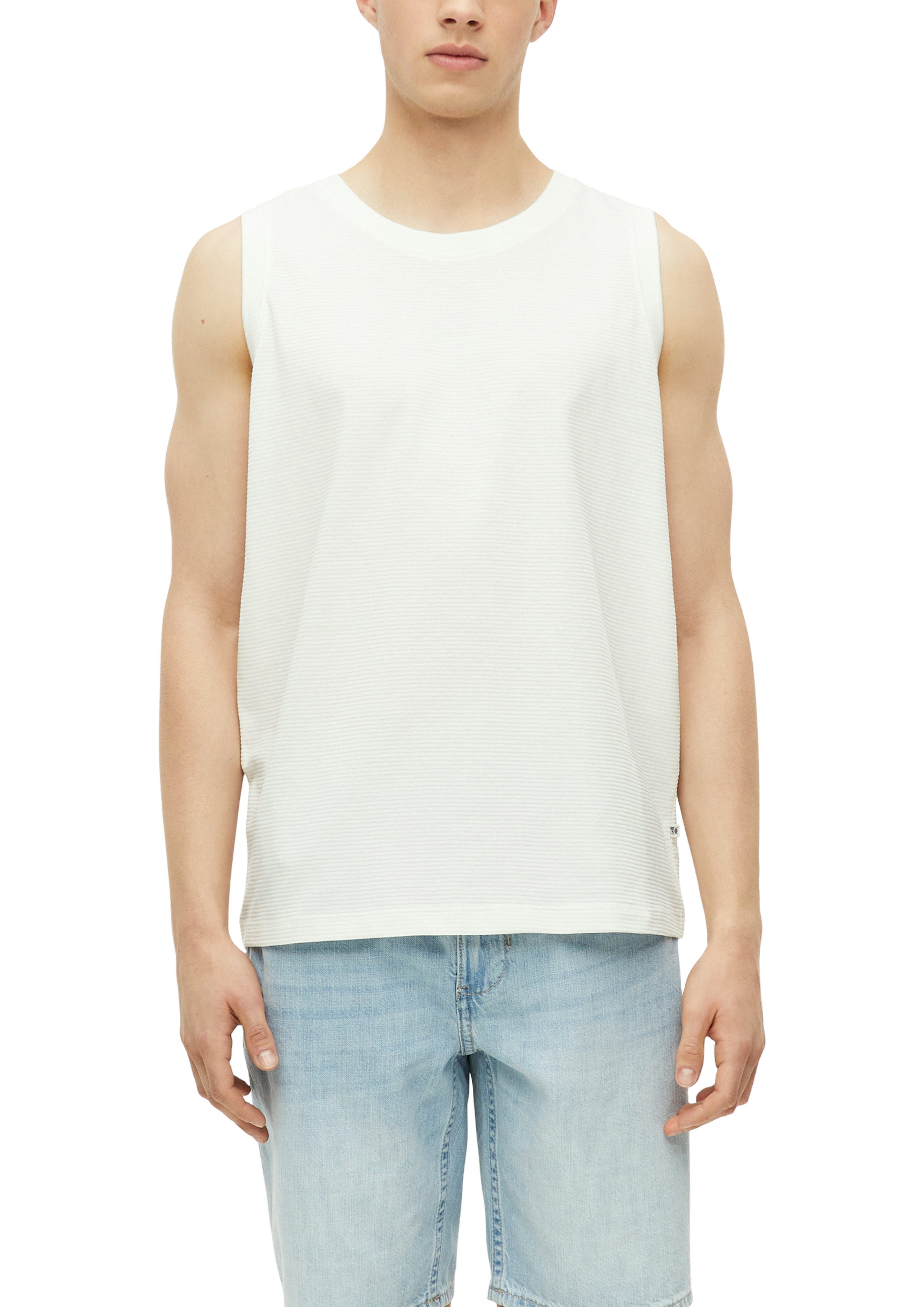 s.Oliver Tanktop Sommertop in feiner Streifen-Optik