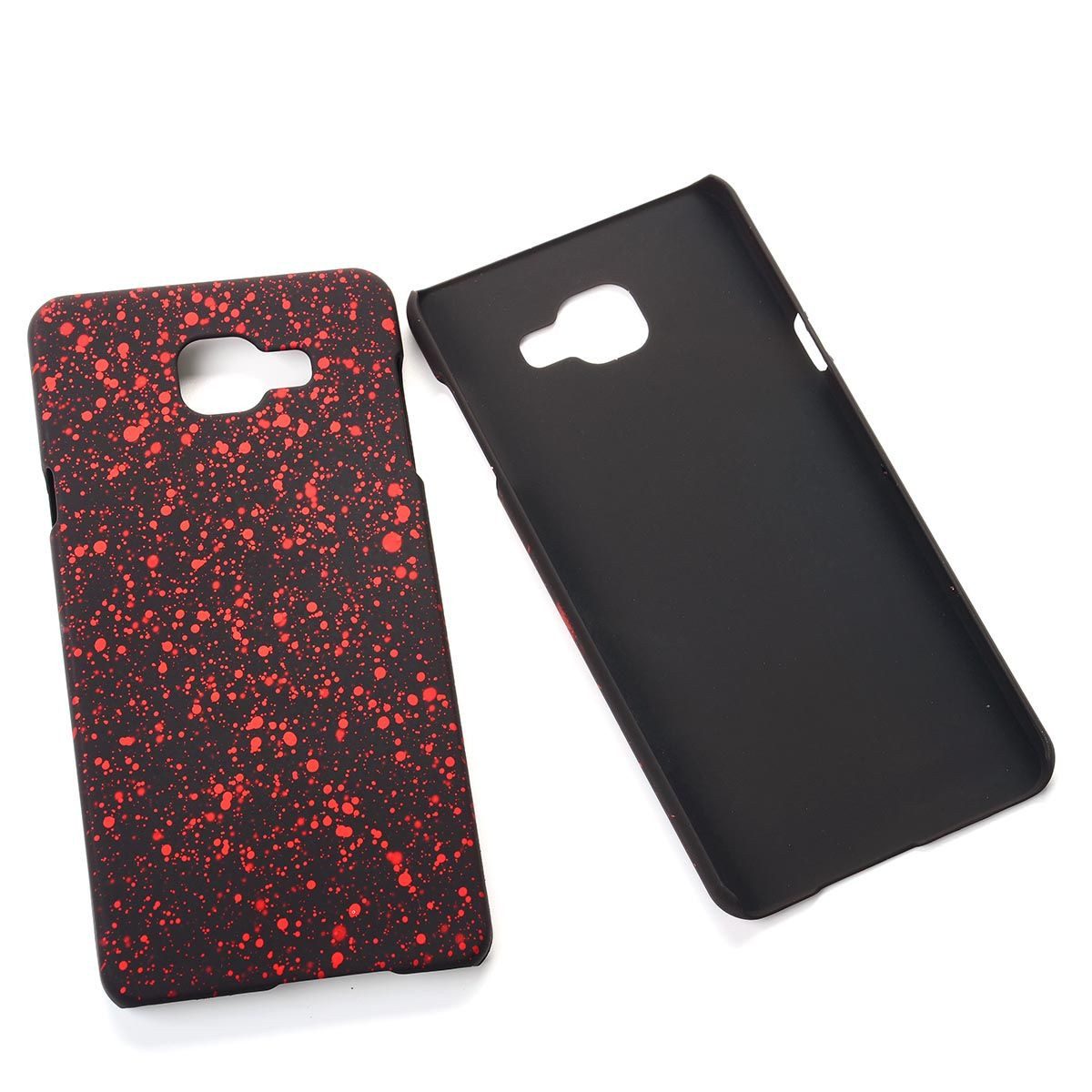 König Design Handyhülle Samsung Galaxy A7 (2016), Samsung Galaxy A7 (2016) Handyhülle Backcover Schwarz