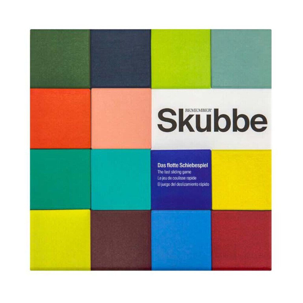 Remember Spiel Spiel: Skubbe - Das flotte Schiebespiel, Spiel: Skubbe - Das flotte Schiebespiel, Holz, mehrfarbig