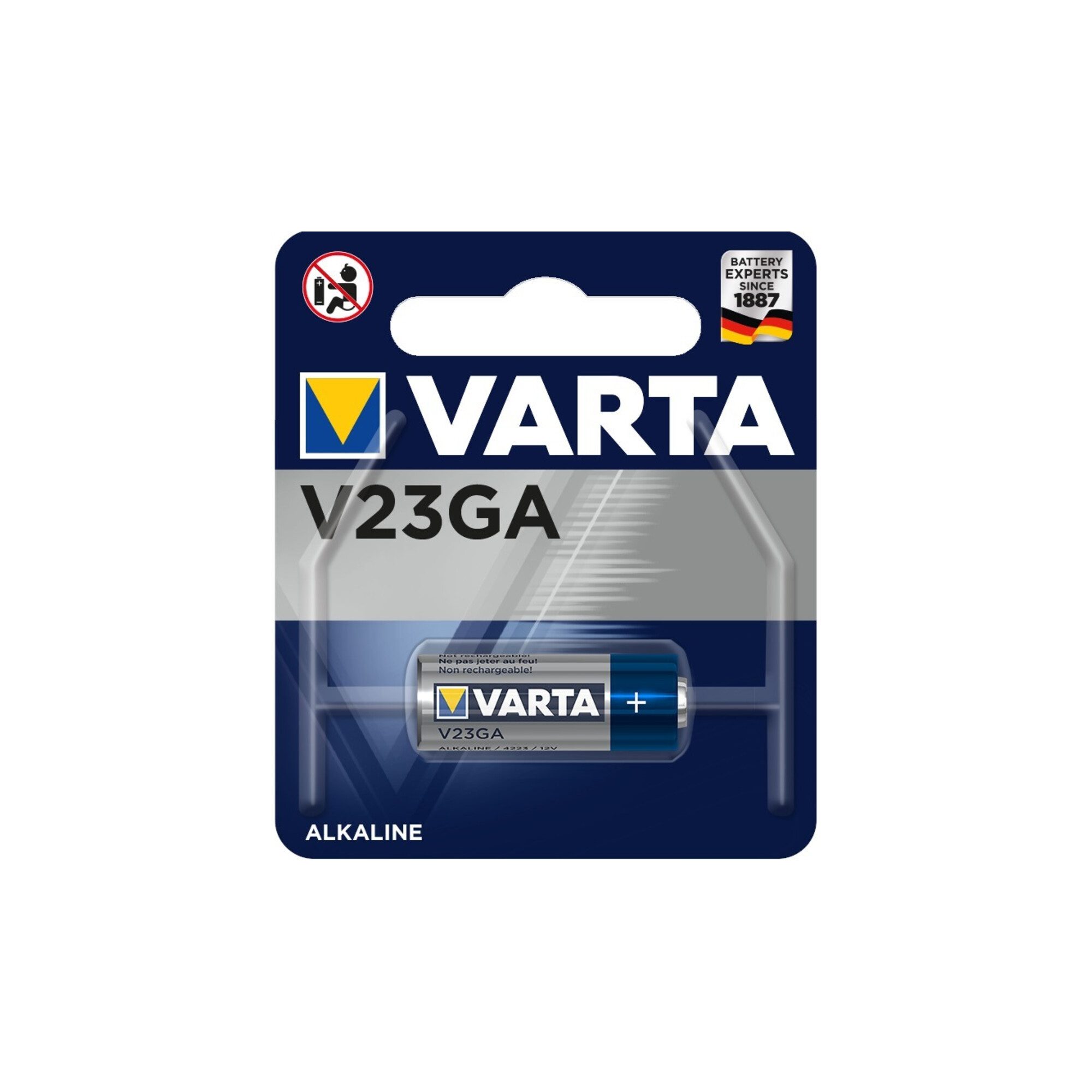 VARTA Varta Knopfzelle Professional Electronics 12 V 52 mAh V23GA 10,3x28,5m Batterie