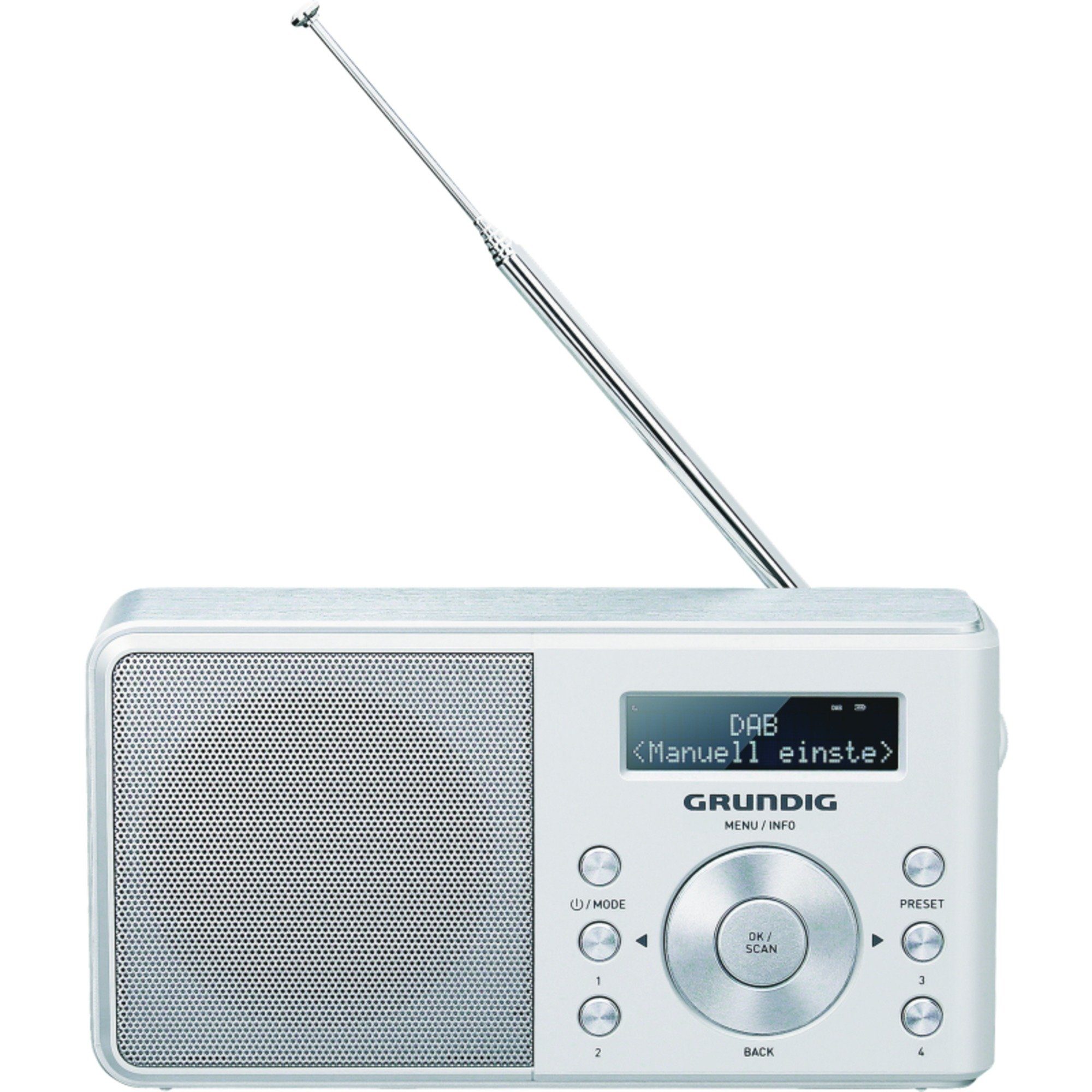 Grundig Grundig Music 6000 wh, (FM, Radiowecker, DAB+, Radio