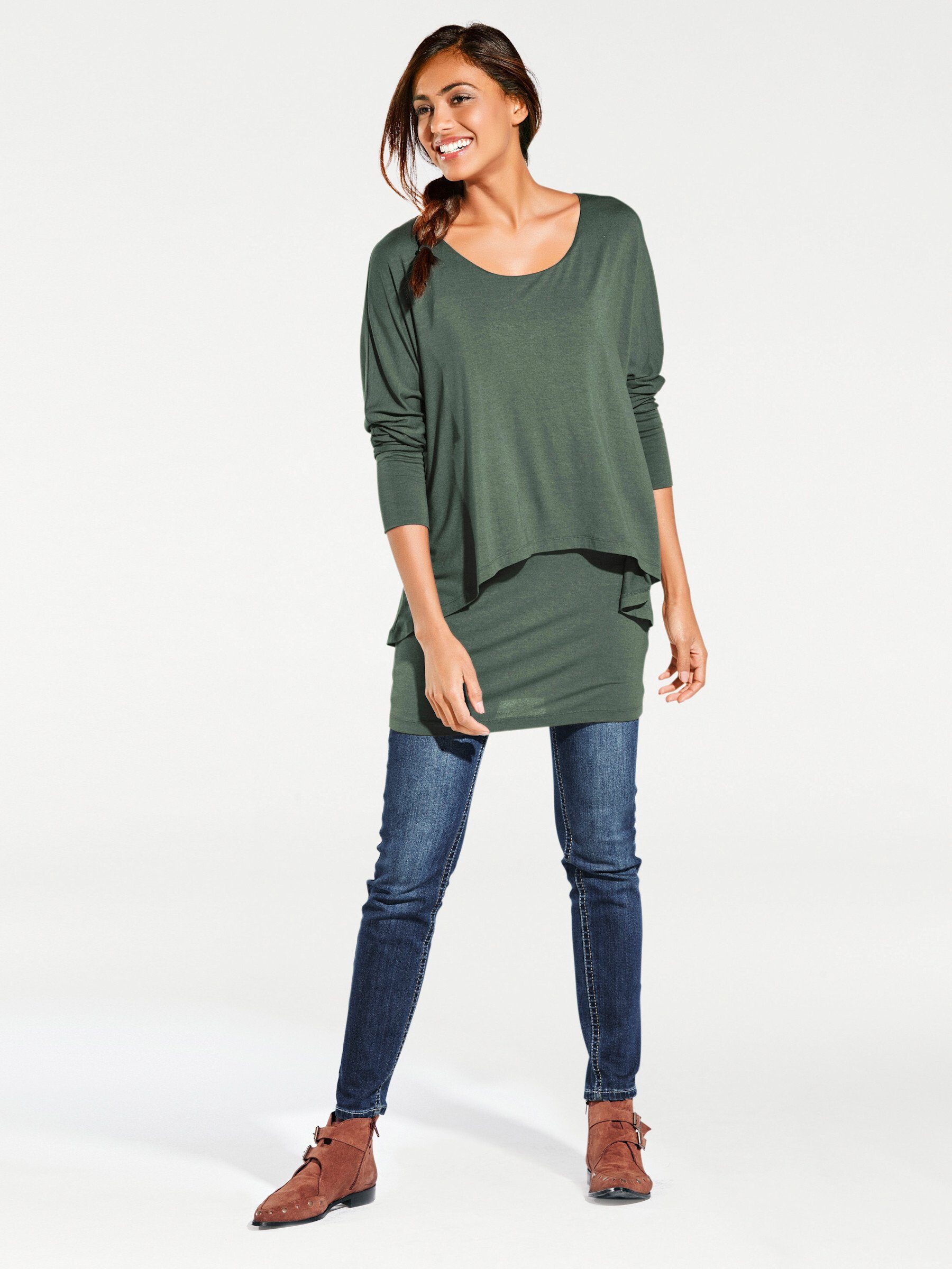 heine T-Shirt Rundhals-Shirt günstig online kaufen